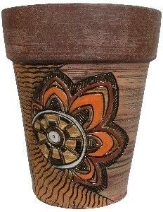 квітковий горщик кипарис набір з трьох шт